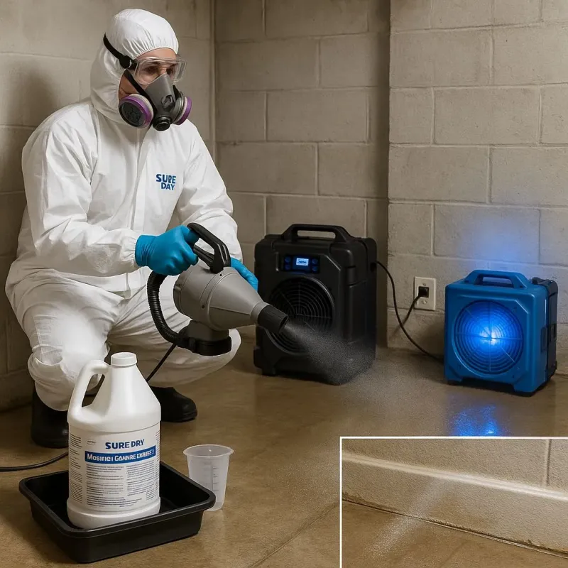 Sanitization and Odor Removal process in Halstead, KS