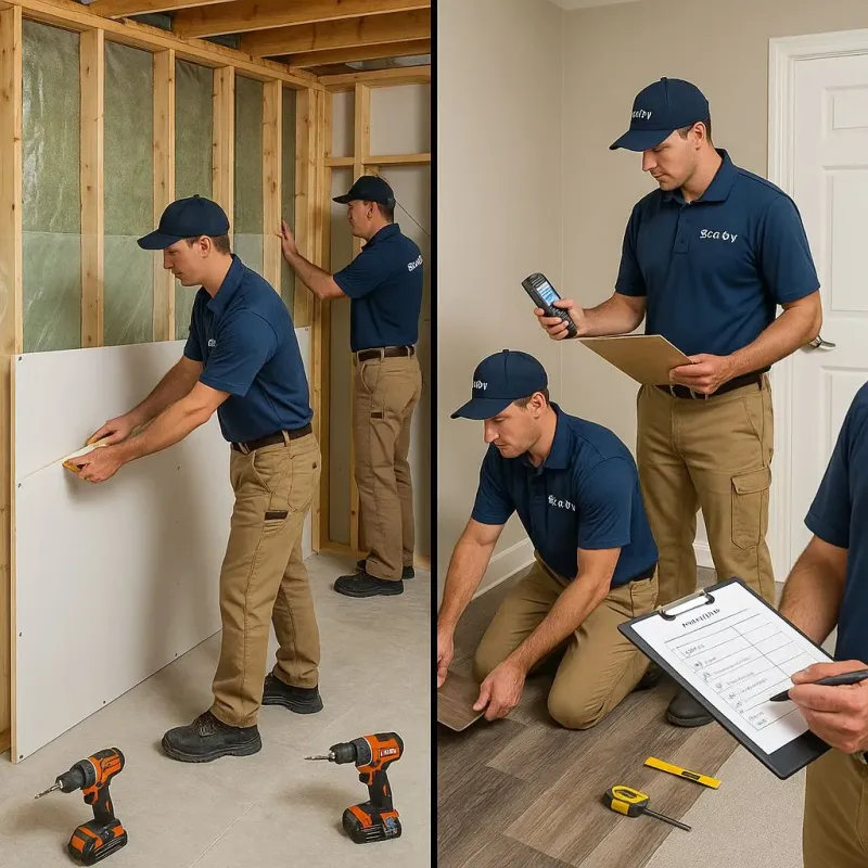 Repairs and Reconstruction process in Halstead, KS